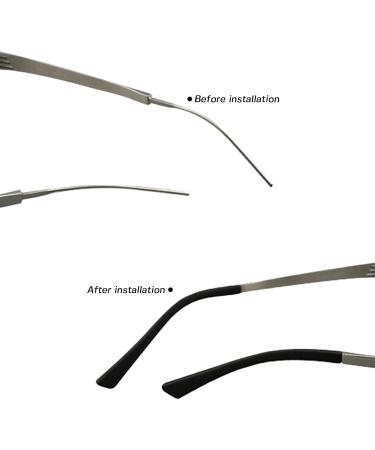 Skyzone Glasses End Tips - 5 Pairs Silicone Anti-Slip Ear Holed Hook Holders | Durable Replacement for Metal D nne Sunglasses - Buy Online on GoSupps.com