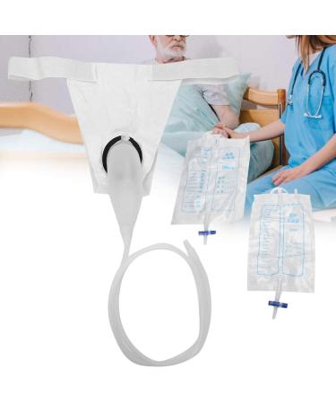 Silicone Urinary Drainage Bag Urine Collector Kit Reusable Male Urine Collection Night Bags Catheter Leg Bag Urinal Incontinence Aid for Men Elderly Bedridden Patients - Buy Online on GoSupps.com