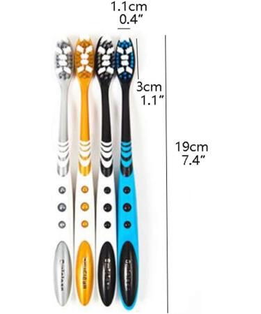 WXPJMDFC Middle-Proof Toothbrush - Deep Cleaning & Stain Removal for Men and Women | 1 Piece - Buy Online on GoSupps.com