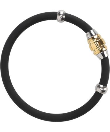 Antistatic Bracelet for Improved Sleep & Balance | Waterproof Silicone Fashion Accessory (20 cm) - Buy Online on GoSupps.com