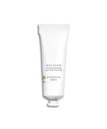 Beekman 1802 Milk Glaze 10% Lactic Acid Pore Purging Clay Mask - 2.3 oz - Purges Pores & Gently Exfoliates for Clearer Complexion - Cruelty Free - Buy Online on GoSupps.com