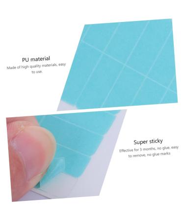 DOITOOL 6 Double Sided Adhesive Hair Extension Replacement Tape for Hair Adhesive Tape for Wigs Hair Tape Tabs Safety Hair Extension Tapes Double Side Tape Hair Wig Tape Pu Hair Extensions - Buy Online on GoSupps.com