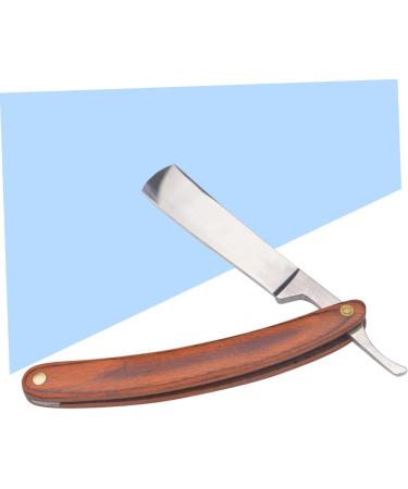 WOONEKY Manual Stainless Steel Razor - Vintage Inoxlm Hand Razor Tool for Men - Premium Dry Shaving Experience - Buy Online on GoSupps.com