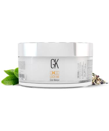 GK HAIR Global Keratin Lock Me Color Hair Masque (7.05 Fl Oz/200g) Deep Conditioner Mask Hair Protection Against Dull Damaged & Weak Hair For Color Protection