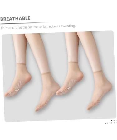 FRCOLOR 10 Pairs Transparent Ankle Socks for Women - Summer Women's Skimmer Shorts | Fashionable Elastic Mid-Tube Stockings - Buy Online on GoSupps.com