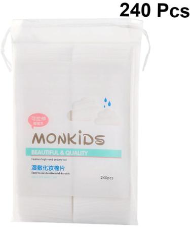 FRCOLOR 480 Pieces Makeup Puffs Water Saving Absorbent Cotton Round Wet Wipes Practical Cotton Cotton Pads Thin Cut Cleaning Pad Makeup Remover Powder Puff White - Buy Online on GoSupps.com
