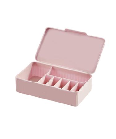 DHSUUUUP Daily Colored Contact Lenses Storage Case (PINK-1)