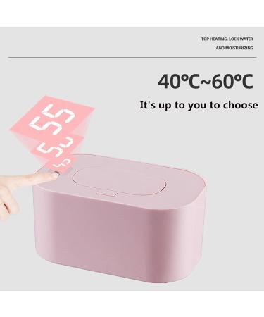 Baby Wipe Warmer Wipe Dispenser Baby Diaper Warmer Portable Wipe Heater for Abby Energy-Saving Design Baby Wipe Warmer with Precise Temperature Control pink - Buy Online on GoSupps.com