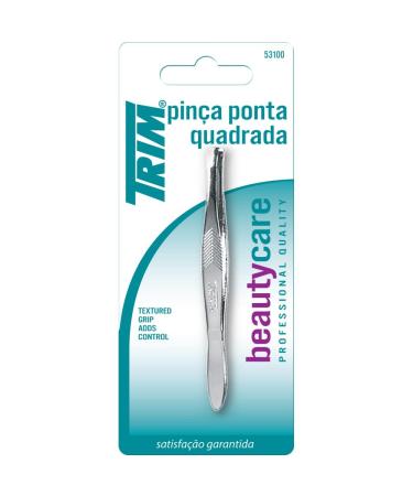 TRIM Professional Quality Square Tip Tweezers Sold in packs of 6