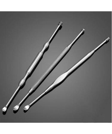 Buy PiniceCore 3 Pieces Stainless Steel Ear Picks - Wax Removal & Ear Care Tool for All Skin Types | International Shipping - Buy Online on GoSupps.com