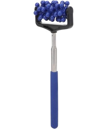Verdant Touch Adjustable Massage Back Roll - Telescopic Muscle Roller for Relaxation | Dark Blue - Buy Online on GoSupps.com