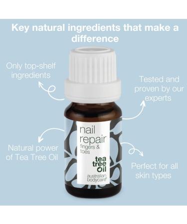 Australian Bodycare Nail Repair | Nail Care for Men & Women | Supports Damaged, Discolored & Fungal Nails | 10ml (Pack of 1) - Buy Online on GoSupps.com