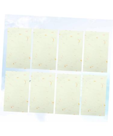 Lurrose 80 sheets Natural Chinese for Letter Brush Elegant Writing Calligraphy Unique Manual Supplies - Buy Online on GoSupps.com