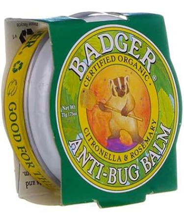 Badger Anti-Bug Balm 0.75oz (3-Pack) | Organic Certified Natural Mosquito Repellent - Buy Online on GoSupps.com