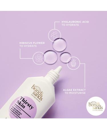 Bondi Sands - Thirsty Skin Hyaluronic Acid Serum - Anti-Aging Face Serum with Hyaluronic Acid Moisturising for Sensitive and Mature Skin 30ml - Buy Online on GoSupps.com
