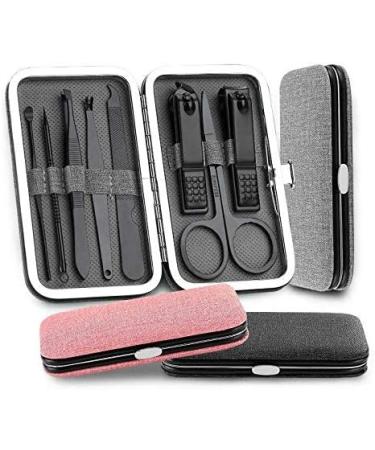 PSGS 8pcs Stainless Steel Nail Clippers Set Professional Scissors Suit with Box Trimmer Grooming Manicure Cutter Kits for Nail Tools (Color : Gray) - Buy Online on GoSupps.com