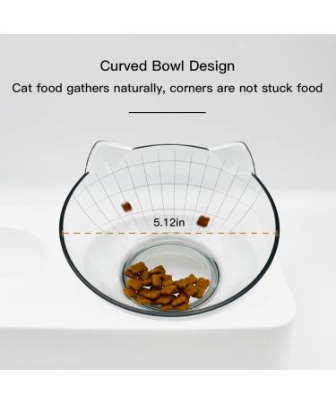 Marchul Tilted Cat Food Bowl Set - Raised Bowls for Cats and Puppies | Food and Water Dishes - Buy Online on GoSupps.com