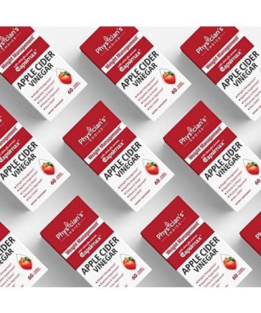 Physician's Choice Apple Cider Vinegar Capsules - 60 Count for Health Benefits - Buy Online on GoSupps.com