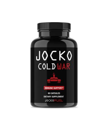 Jocko Fuel Immune Support Supplement - Elderberry with Zinc & Vitamin C for Adults - Immune Defense with Vitamin C D3 Superfoods Herbs & Minerals (90 Capsules)