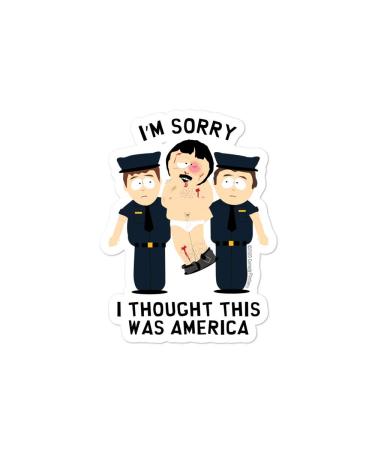 South Park Randy I Thought This was America Die Cut Sticker