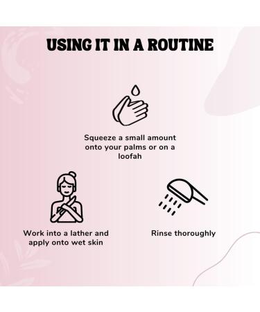 Blackcurrant Splash Exfoliating Body Wash & Shower Gel for Men & Women - Gentle Exfoliation with Charcoal Beads - Paraben & Sulfate Free - 300ml - Buy Online on GoSupps.com