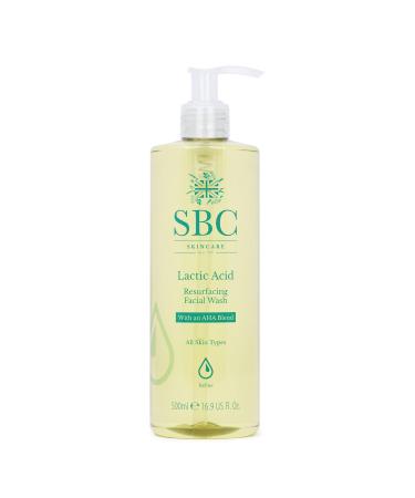 SBC Skincare Salicylic Purifying Gel Cleanser 500ml - Oil Balancing Foaming Gel Facial Cleanser
