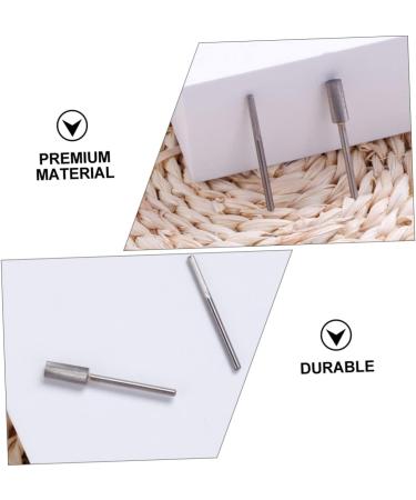 minkissy 1pc Tungsten Steel Grinding Head Nail Drill Diamond Grinding Head Manicure Drill Bits Nail Polish Grinding Head Manicure Grinding Head Nail Bits Tungsten Steel Nail to Rotate Clean 3.75x0.23cm - Buy Online on GoSupps.com