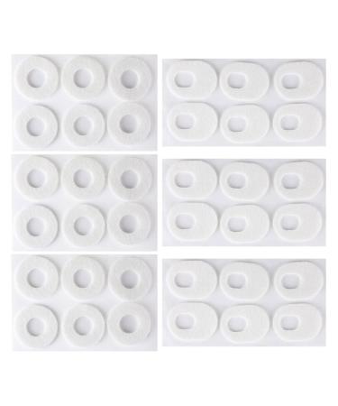 Beavorty 6PcsToe Corn Treatment Corn Cushions Feet Corn Remover Pad Felt Corn Pads Pads Felt Corn