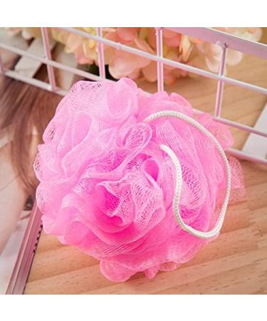 Kids Bath Loofah Sponge 8 Pack - Colorful Body Scrubber Balls for Shower Time - Mesh Bath Sponge Set - Buy Online on GoSupps.com