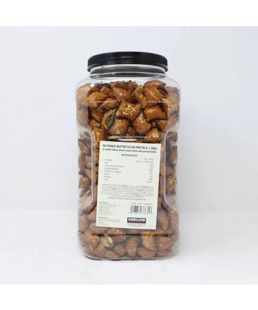 RKBROTHERS Kirkland Signature Peanut Butter Filled Pretzel Nuggets 1.56kg (Pack of 2) - Buy Online on GoSupps.com