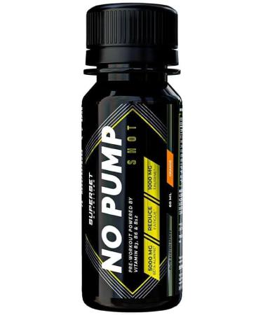 Superset Nutrition - No Pump Shot (12x60ml) - PreWorkout in oral solution for optimal absorption - Special formula for intense workouts! - Orange - Buy Online on GoSupps.com