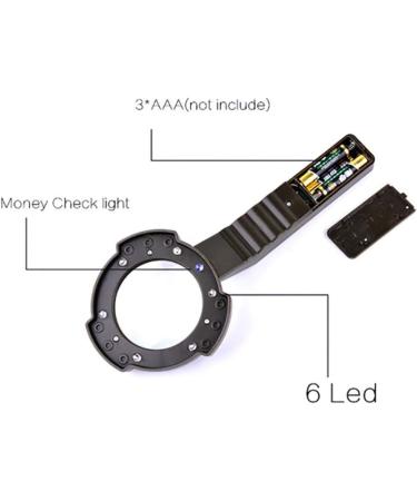 Magnifiers Handheld Magnifier Outdoor Compass/Illumination Led Enlargement Mirror Optical Reading Magnifier Microscope Optical Lenses Protect Vision Without Hurting Eyes Lofty Ambition - Buy Online on GoSupps.com