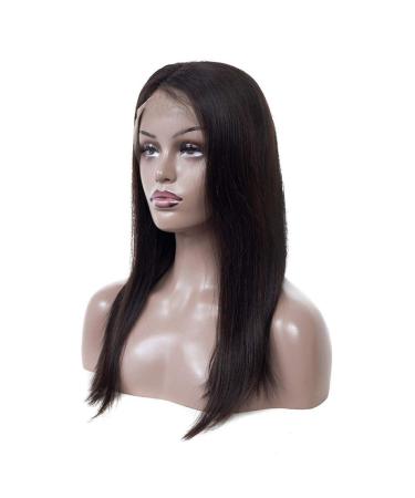 Shop GJBXP Wave Wigs - 4x13 Lace Front Long Straight Black Wigs (14 & 18 Inch) - International Shipping Available - Buy Online on GoSupps.com