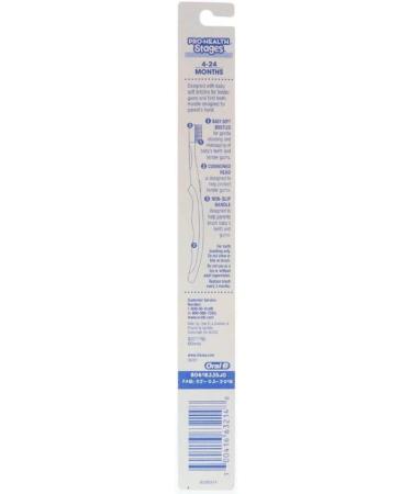 Oral-B Disney Baby Infant and Toddler Toothbrush Stage 1 4-24 Months (Pack of 2) - Buy Online on GoSupps.com