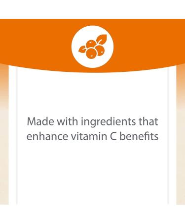 Natural Factors Tangy Orange Vitamin C 500mg - 180 Chewable Wafers | Fruit-Flavor Supplement - Buy Online on GoSupps.com