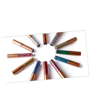 POPETPOP Liquid Eyeshadow Women s Suits Glitter Eyeshadow Pearlescent Liquid Eyeliner Set Miss Flash Cosmetic 1 count (Pack of 1) As Shown