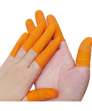 Milisten 200G Latex Finger Cots - Anti-Static Rubber Fingertips Protector Size L | International Shipping Available - Buy Online on GoSupps.com