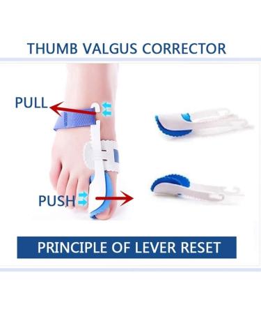 Buy Thumb Valgus Corrector - Adjustable Night Time Fixation for Overlapping Toes | Unisex Pressure Relief - Buy Online on GoSupps.com