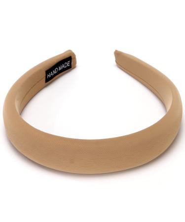 Set of 3 Fashion Wide Headbands for Women - Blue, Beige, Khaki - Soft Padded Headbands - Stylish Hair Accessories - Buy Online on GoSupps.com