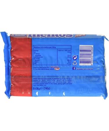 Mentos Mint Rolls 5 Count (Pack of 1) Sold By Kidzbuzz - Buy Online on GoSupps.com