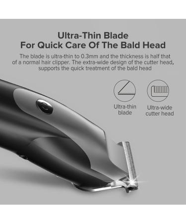 Hair Clippers for Men USB Electric Hair Clippers Men Rechargeable Cordless Close Cutting T-Blade Hair Trimmer with 3 Combs Black Set - Buy Online on GoSupps.com