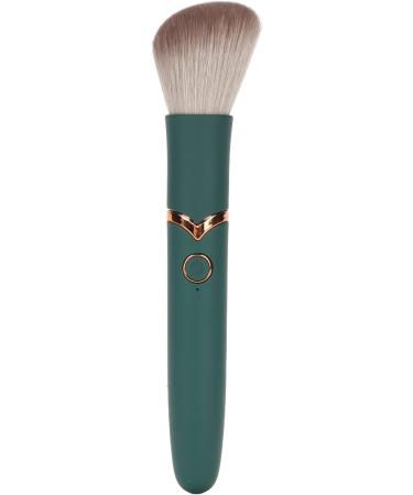 USB Rechargeable Makeup Make Up Pinsel Hair Electric Beauty Brush Green Vibrator Makeup Brush Face 10 Gears Soft Fluffy - Buy Online on GoSupps.com