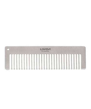 SHUBIAO Titanium Comb Titanium Comb Anti-Static Hair Beared Comb Pocket Comb