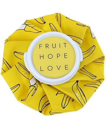 Cartoon Cold Hot Water Bag Reusable Ice Bag Cup Cold Therapy Pain Relief Heat Pack Injury First Aid Health Care Supplies - Banana - Buy Online on GoSupps.com