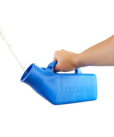 Male Urine Bottles Portable Pee Bottles Spill Proof Men Urine for Travel Hospitals Emergency 1200ML Urinals