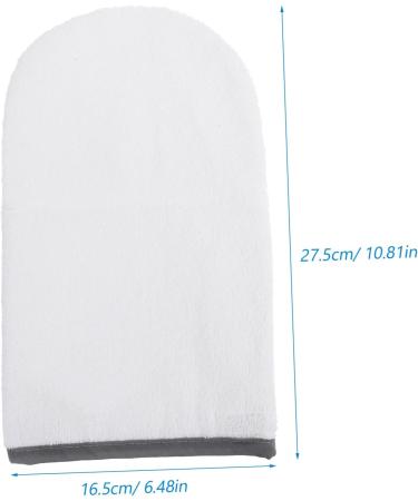 WOONEKY Moufles de Bain Cir s en Tissu ponge Taille Unique Isolants pour Soin des Mains Spa Manucure P dicure Couleur Al atoire 27.5X16.5cm - Buy Online on GoSupps.com