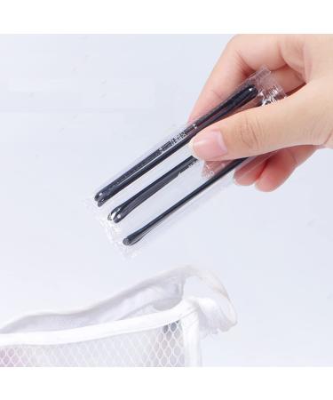 100Pcs Disposable Blackhead Remover Tool | Professional Double Headed Extractor Stick | Pimple Popper & Cotton Swab Beauty Tool - Buy Online on GoSupps.com