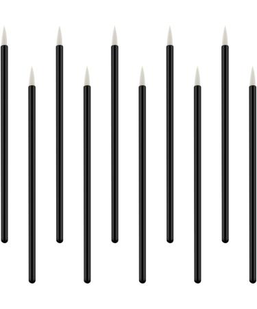 DRESSOOS 100pcs Cosmetics Brush Eyeshadow Eye Makeup Liquid Makeup Angled Eyeliner Brush White 10X0.5X0.5cm White - Buy Online on GoSupps.com