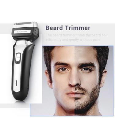 Buy Professional Electric Razors for Men | 3-in-1 USB Rechargeable Shaver Beard Trimmer & Nose Hair Trimmer | Waterproof Hair Cutting Kit - International Shipping Available - Buy Online on GoSupps.com
