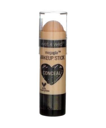 Wet N Wild Mega Glo Makeup Stick Concealer Nude for Thought (Pack of 4)